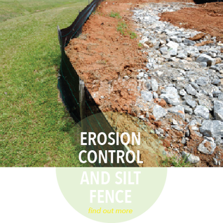 Silt Fence and Erosion
